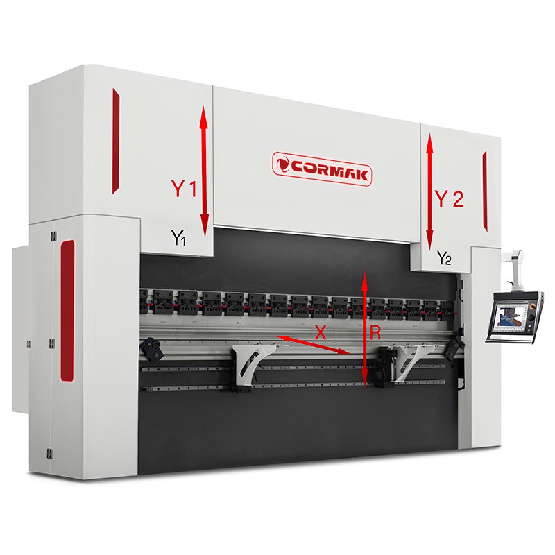 Hydraulic Press Brake CORMAK CNC SERVO ELITE 200×6000 DA-58T | CORMAK