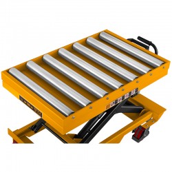 Platform Scissor Lift Trolley with Rollers CORMAK TA50R 500kg 1000mm | CORMAK