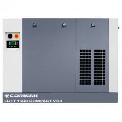 Screw Air Compressor CORMAK LUFT 1500 COMPACT VSD 11kW 1580L/min with Air Dryer | CORMAK