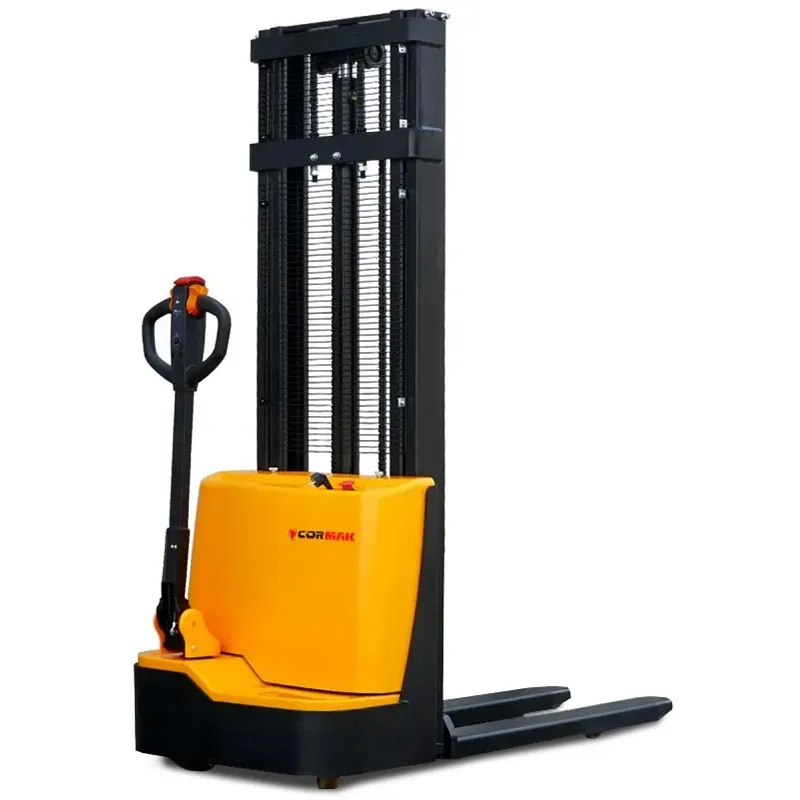 Electric Pallet Stacker CORMAK Q12E30 (1200kg, 3000mm lift height)