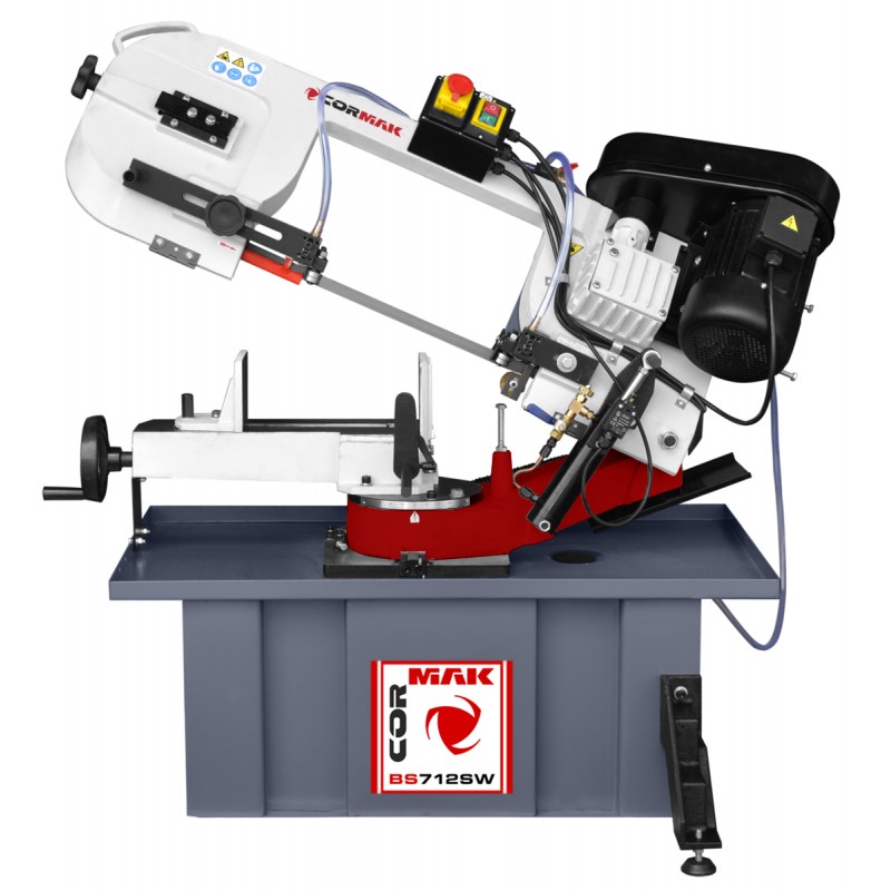 Metal Bandsaw CORMAK BS712SW Set | 2 M42 Blades, 5L Emulgol, ZW580 | CORMAK