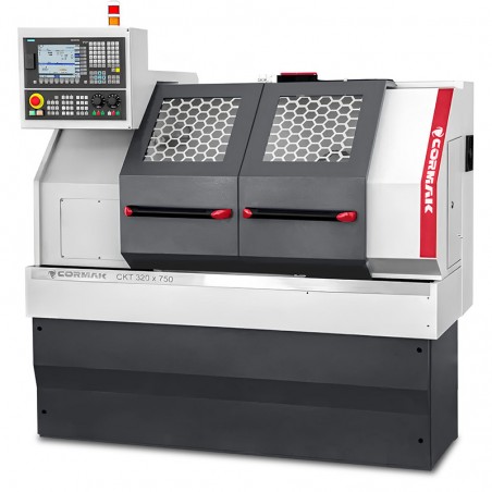 CNC Lathe CORMAK 320x750 Hydraulic Chuck – Precision and Power | CORMAK