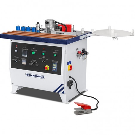 Semi-Automatic Edge Banding Machine CORMAK EBM360B for Straight and Curved Edges 0–14m/min