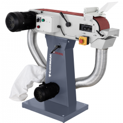 Belt Grinder for Metal CORMAK BS75-200 with Dust Extraction | CORMAK