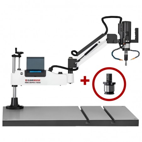 Electric Tapping Arm CORMAK RGE36PWx1200 + Socket Adapter | CORMAK