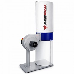 Dust and Chip Extractor CORMAK FM230 with Dust Filter | CORMAK
