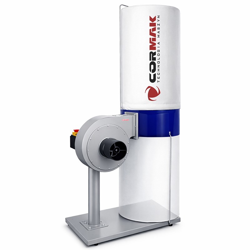 Dust and Chip Extractor CORMAK FM230 with Dust Filter | CORMAK
