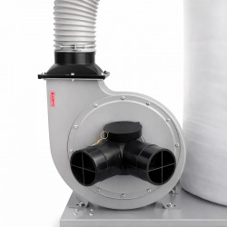 Wood Dust Extractor CORMAK FM300 230V with Fine Filter | Compact Industrial Dust Collector