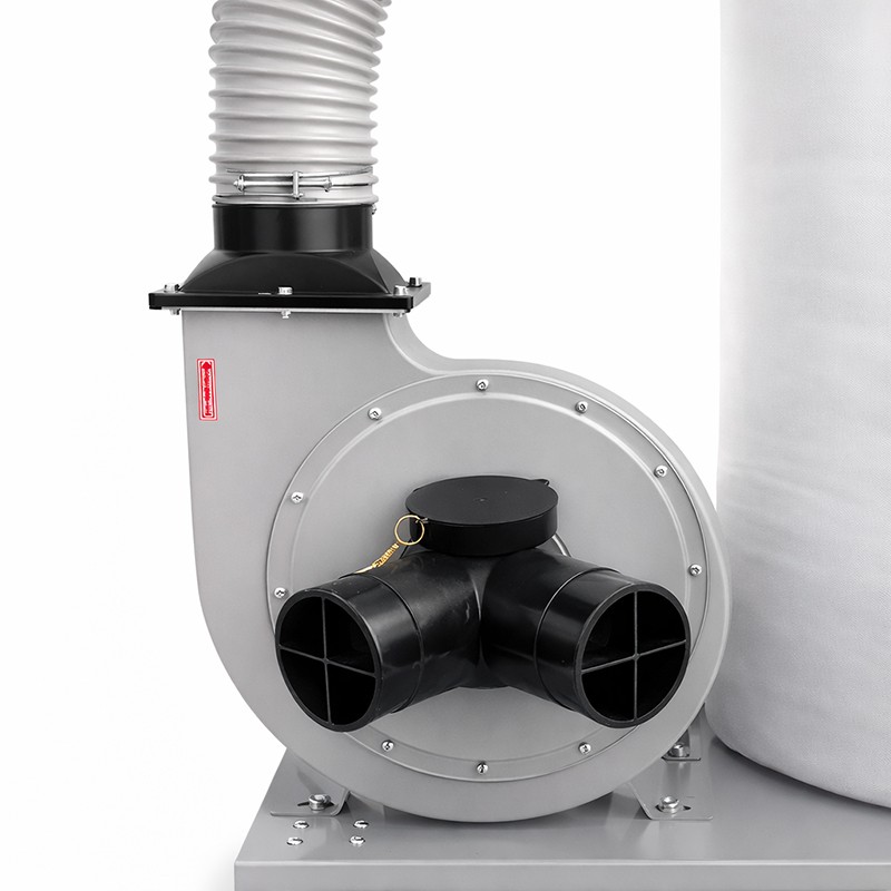 Wood Dust Extractor CORMAK FM300 230V with Fine Filter | Compact Industrial Dust Collector