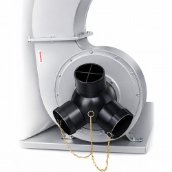 Wood Dust and Chip Extractor CORMAK FM300S | Fine Dust Filters | Industrial Wood Dust Collector