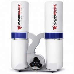Wood Dust and Chip Extractor CORMAK FM300S 2.2 kW | Industrial Dust Collector | CORMAK