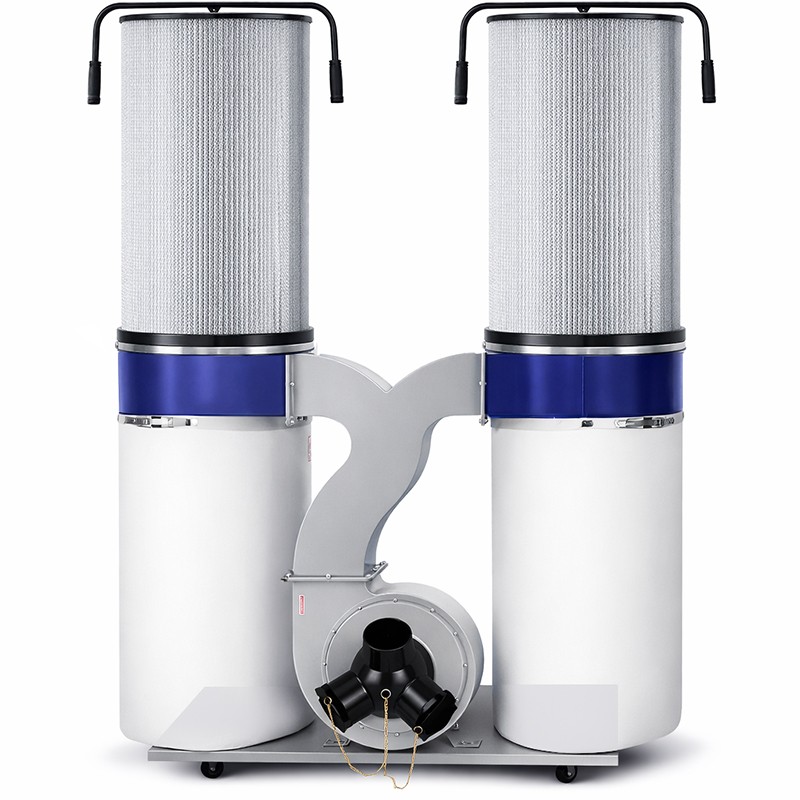 Wood Dust and Chip Extractor CORMAK FM300S | Fine Dust Filters | Industrial Wood Dust Collector