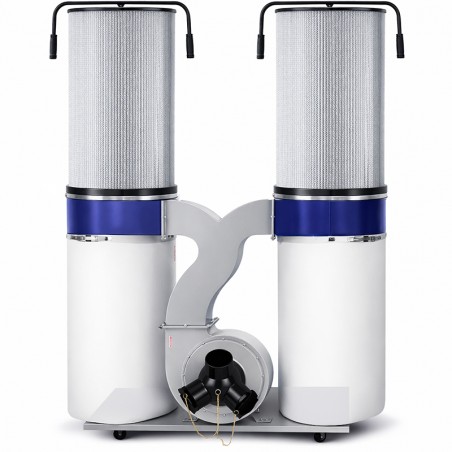 Wood Dust and Chip Extractor CORMAK FM300S | Fine Dust Filters | Industrial Wood Dust Collector
