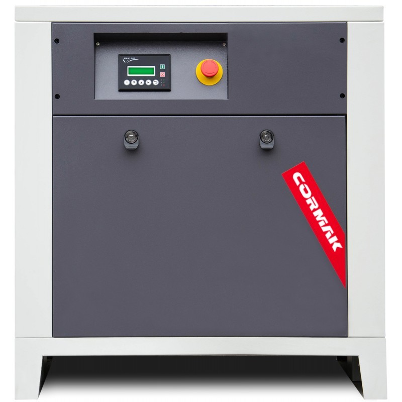 Screw Compressor Set LUFT 1000 – 7.5 kW – 990 L/min + Air Dryer IZBERG N10S + 500 L Vertical Tank | CORMAK