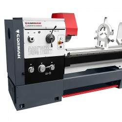 Conventional Universal Lathe CORMAK 660x2000 Slow-Speed | Industrial Metal Lathe | CORMAK