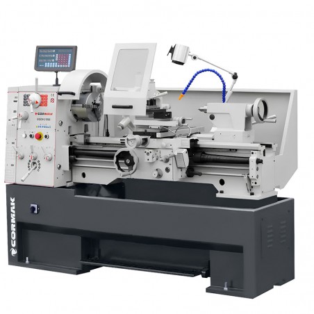 Universal Lathe CORMAK 410x1000 with 3-Axis Digital Readout | CD6241/1000
