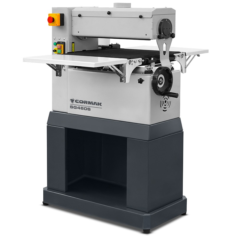 Drum Deburring and Sanding Machine CORMAK SG460S 460mm | Industrial Metal Finishing | CORMAK