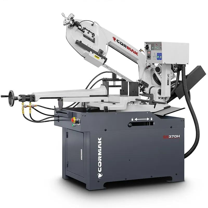 Semi-Automatic Head Metal Band Saw CORMAK BS370H