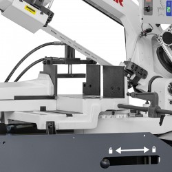 Semi-Automatic Metal Band Saw CORMAK BS370H | CORMAK
