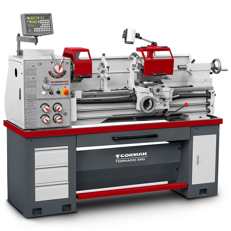 Conventional Universal Lathe CORMAK TORNADO 360x1000 PLUS | CORMAK
