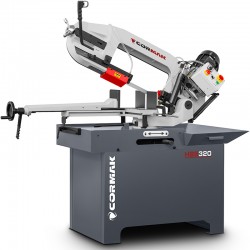 Metal Bandsaw CORMAK HBS320 | Industrial Bandsaw for Steel, Pipes and Profiles | CORMAK