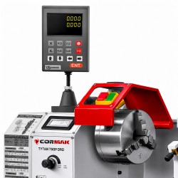 Conventional Universal Metal Lathe CORMAK TYTAN 220x750P VARIO DRO 230V | CORMAK Manufacturer