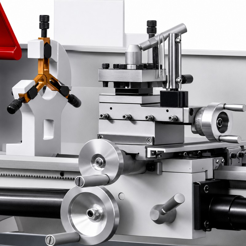 Conventional Universal Metal Lathe CORMAK TYTAN 220x750P VARIO DRO 230V + Stand  | CORMAK Manufacturer