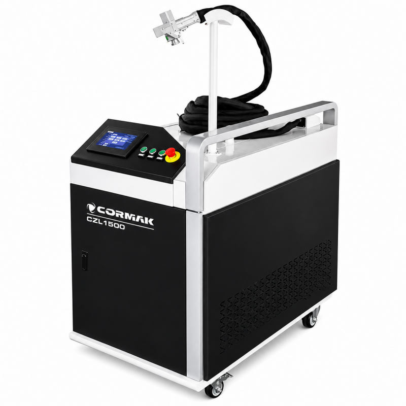 FIBER Laser Cleaning Machine CORMAK CZL1500 | Industrial Laser Cleaner | CORMAK