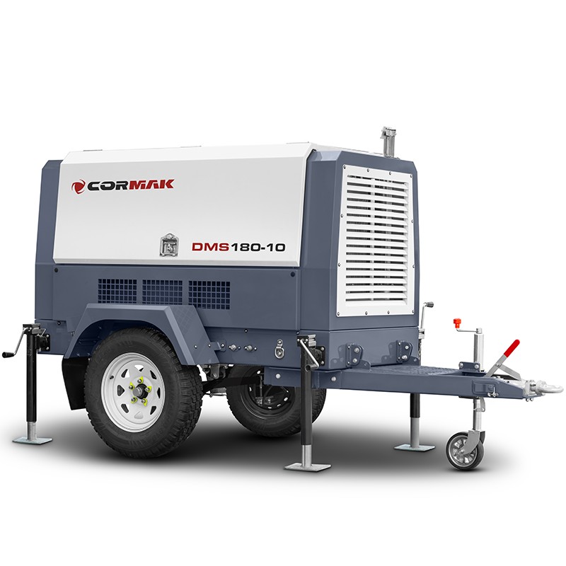 Mobile Diesel Screw Compressor CORMAK DMS180-10 | CORMAK Manufacturer