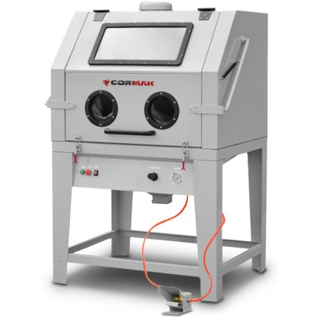 Sandblaster Cabinet 1000L CORMAK KDP1000 with DC15 | CORMAK
