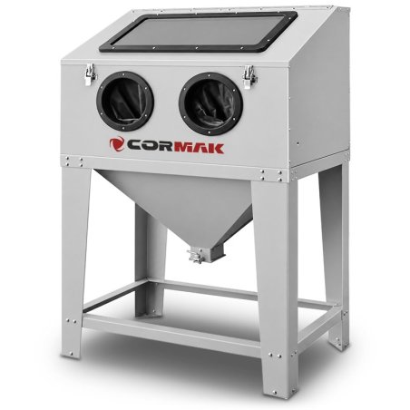 Sandblaster Cabinet 220L Top-Opening + DC23 | CORMAK