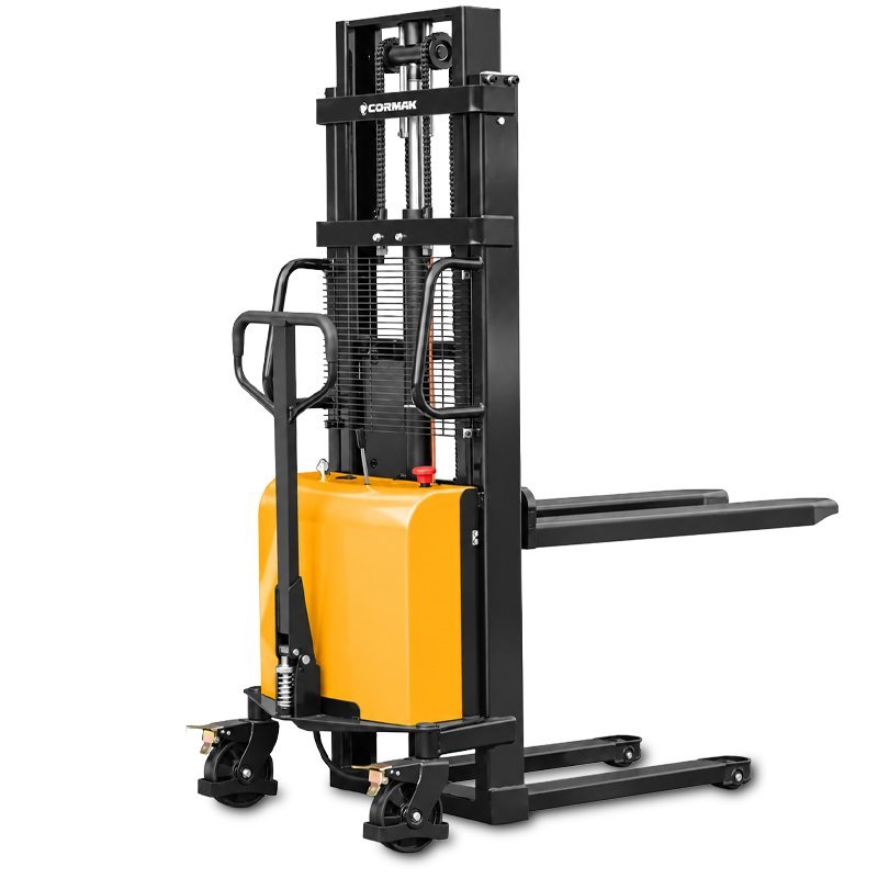 Semi-Electric Pallet Stacker CORMAK B1025 1000kg | CORMAK