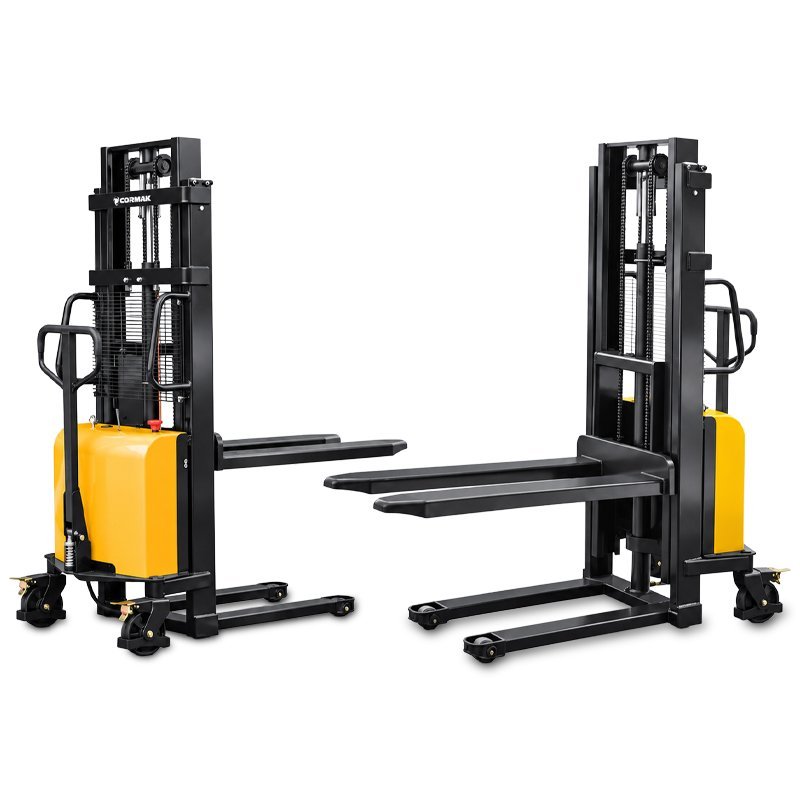 Semi-Electric Pallet Stacker CORMAK B1025 1000kg | CORMAK
