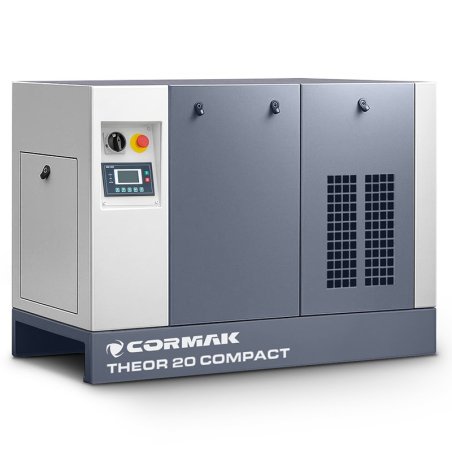 Screw Compressor CORMAK THEOR 20 COMPACT 15kW 2000L/min 10bar with Integrated Air Dryer