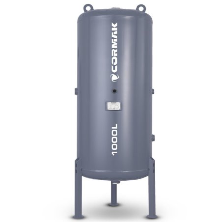Vertical Air Tank 1000L 11 bar for Screw Compressor | CORMAK