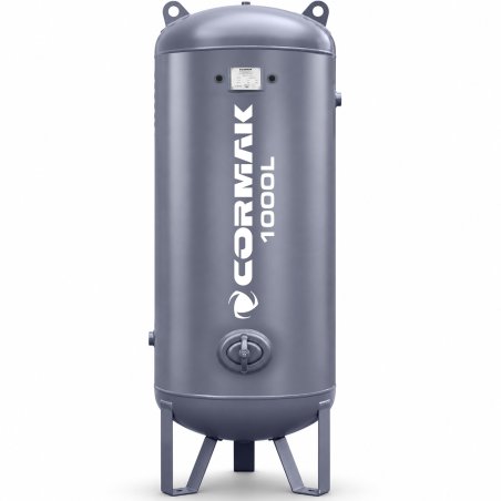 Vertical Air Tank 1000L 25 bar for Screw Compressor | CORMAK