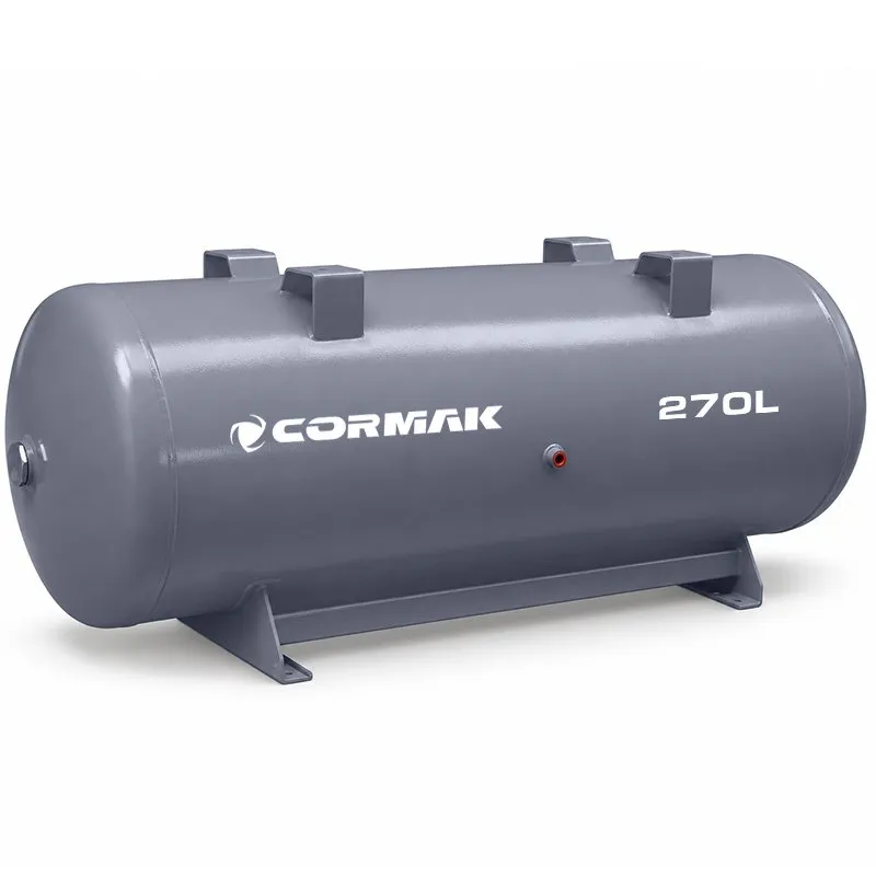 Horizontal Air Tank 270L 11 bar for Screw Compressor CORMAK