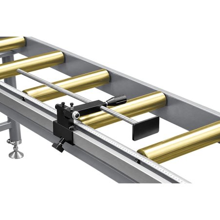Roller Conveyor 1.86m with Length Stop CORMAK | Precision Roller Track | CORMAK