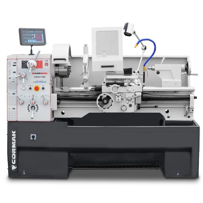 Universal Lathe CORMAK 410x1000 with 3-Axis Digital Readout | CD6241/1000