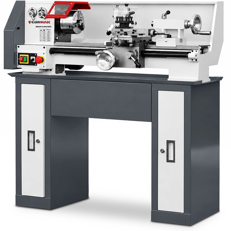 Conventional Universal Metal Lathe CORMAK Basic Turn 210x520 230V | CORMAK