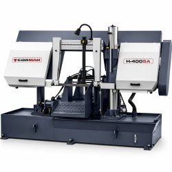 Automatic Double-Column Metal Bandsaw CORMAK H400SA | Heavy-Duty Industrial Cutting Machine | CORMAK