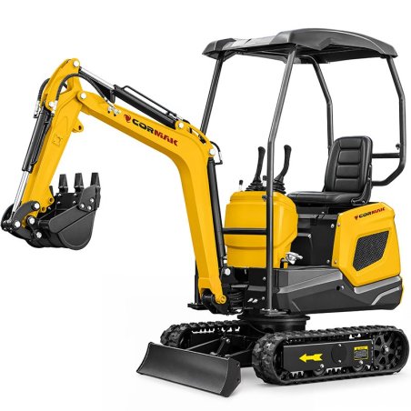 Tracked Mini Excavator CORMAK KL10 1000kg for Earthworks | CORMAK Manufacturer