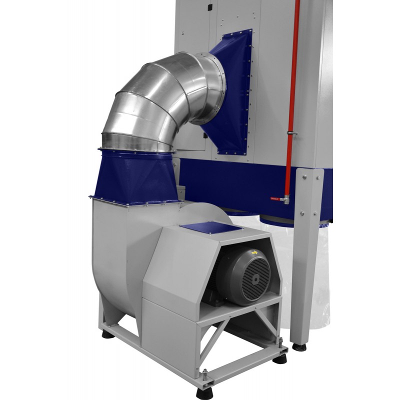 Industrial Chip and Dust Extractor CORMAK DCV30450 Vibra Motor 30,450 m³/h | CORMAK