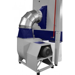 Industrial Dust and Chip Extractor CORMAK Vibra Motor DCV52200 m³/h PREMIUM 140HP | CORMAK Manufacturer