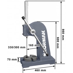 Manual Arbor Press CORMAK AP3 | Workshop Press | CORMAK