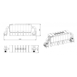 Industrial Dust and Chip Extractor CORMAK Vibra Motor DCV52200 m³/h PREMIUM 140HP | CORMAK Manufacturer