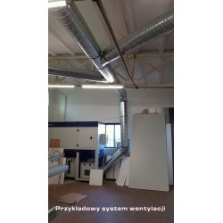 Industrial Wood Dust and Chip Extractor CORMAK DCV6500TC VIBER | Central Extraction System | CORMAK