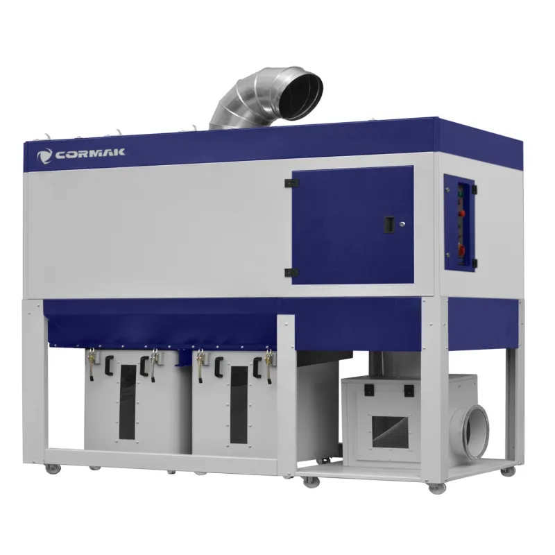 Industrial Wood Dust and Chip Extractor CORMAK DCV8900TC VIBER