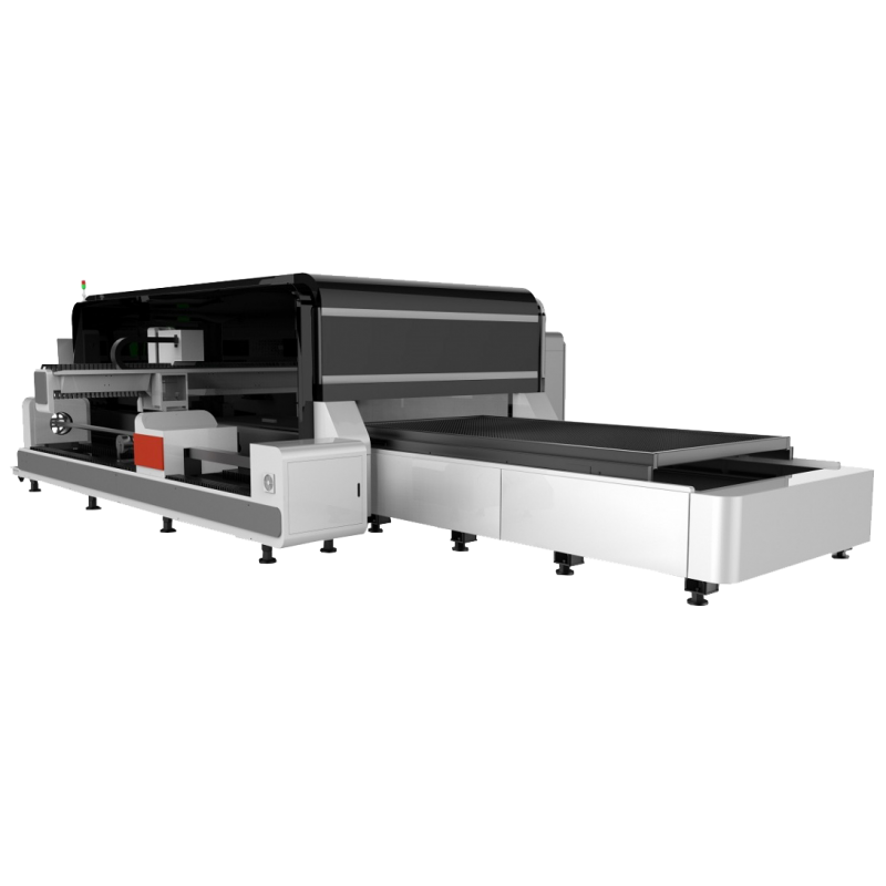 Tube and Profile Fibre Laser Cutter CORMAK LF3015GAR with Cutting Attachment | CORMAK