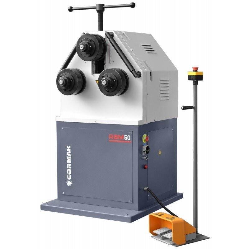 Three-roll bending machines for pipes and profiles
